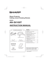 Sharp AN-SV100T Istruzioni per l'uso