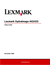 Lexmark OPTRAIMAGE 443 / 433 (NOV 2000) Manuale del proprietario