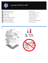 HP LaserJet M4349 Multifunction Printer series Manuale utente