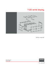Barco T-16BK Manuale utente