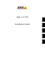 Axis AXIS 215 PTZ Guida d'installazione