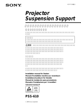 Sony PSS-610 Manuale utente