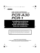 Edirol PCR-A30 Manuale del proprietario