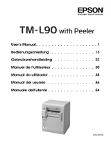 Epson TM-L90 with Peeler Manuale utente