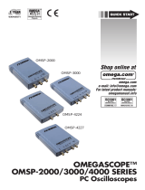 Omega OMSP-2000/3000/4000 Series Manuale del proprietario