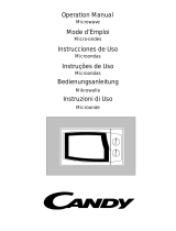 Candy CMO 18 Manuale del proprietario