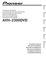 Pioneer AVH-2300DVD Manuale del proprietario