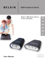 Belkin USB PERIPHERAL SWITCH Manuale del proprietario