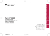 Pioneer AVH-X7700BT Manuale del proprietario