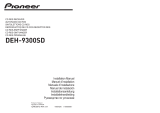 Pioneer DEH-8300SD Manuale del proprietario