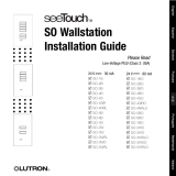 Lutron Electronics seeTouch SO Series Guida d'installazione