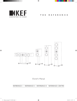 KEF REFERENCE 5 Floorstanding Speaker Manuale utente