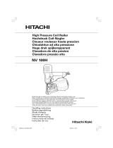Hitachi NV100H Manuale del proprietario