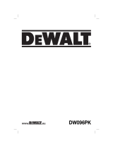 DeWalt DW096PK Manuale utente