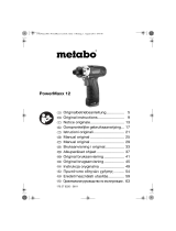 Metabo POWERMAXX12 Manuale del proprietario