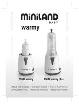 Miniland Baby WARMY 89017 Manuale utente