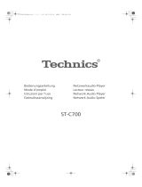 Technics ST-C700 Manuale del proprietario