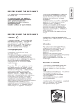 Hoover CFO 192/1 A Manuale utente