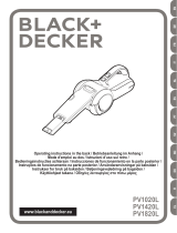 BLACK DECKER DUSTBUSTER PV1820LRGP-QW (Batt. 35AW - 20min) Manuale del proprietario