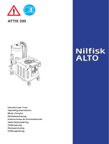 Nilfisk ATTIX 200 Manuale del proprietario