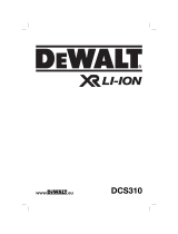 DeWalt DCS310 Manuale del proprietario