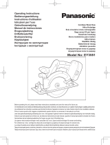 Panasonic EY3551GQW Manuale del proprietario