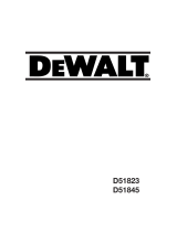 DeWalt D51823 T 3 Manuale del proprietario
