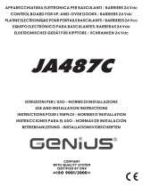 Genius JA487C Use And Installation Instructions