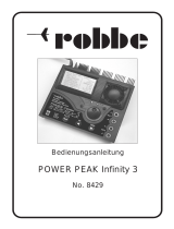 ROBBE POWER PEAK Infinity 3 - 8429 Manuale del proprietario