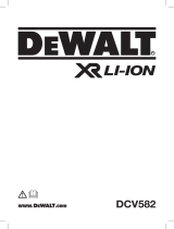 DeWalt DCV582 Manuale utente