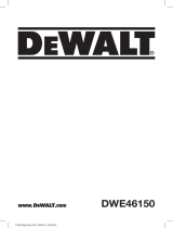 DeWalt DWE46150 Manuale utente