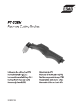 ESAB PT-32EH Plasmarc Cutting Torches Manuale utente
