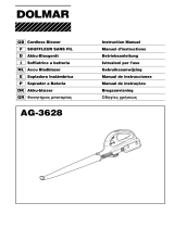 Dolmar AG-3628 Manuale del proprietario