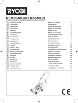 Ryobi RLM3640LI-1 Manuale del proprietario