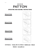 Patton Master threeburner Manuale del proprietario