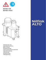 Nilfisk ATTIX 170 Manuale del proprietario