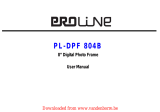 Proline PL-DPF 804B Manuale utente