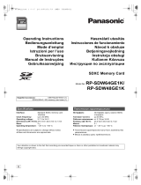Panasonic RPSDW64GE1K Istruzioni per l'uso