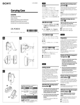 Sony CKL-PCMD50 Manuale del proprietario