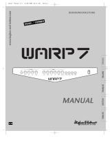 Hughes & Kettner WARP7 Manuale utente