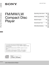 Sony CDX-GT564UI Manuale del proprietario