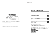Sony VPL-EX50 Manuale del proprietario