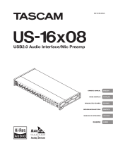 Tascam US-16X08 Manuale del proprietario