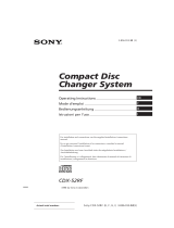 Sony CDX-52RF Manuale del proprietario