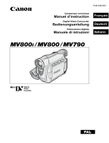 Canon MV800 Manuale utente
