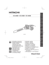 Hitachi CS 40 SB Manuale del proprietario