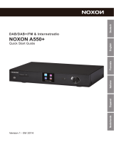 NOXON A550+ Manuale del proprietario