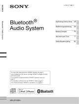 Sony MEX-BT4000U Manuale del proprietario