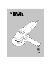 Black & Decker KG65 Manuale utente