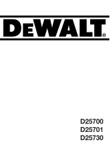 DeWalt D25730K Manuale utente